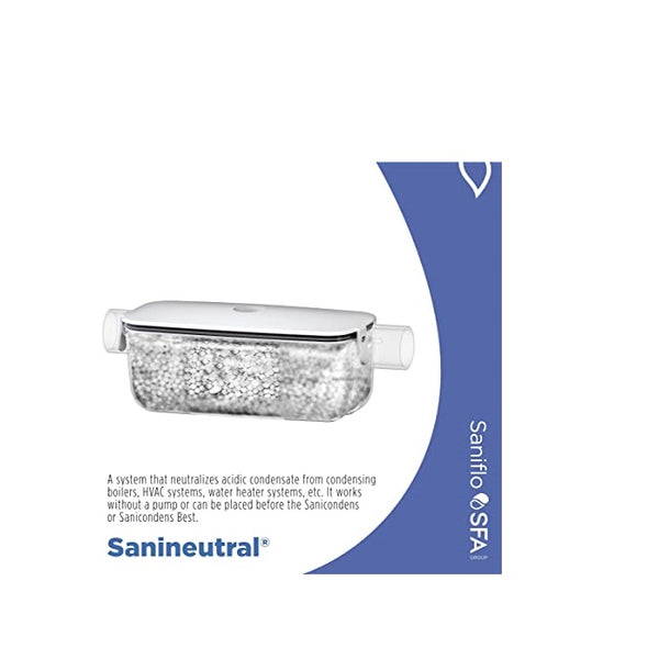 SANIFLO Sanineutral Neutralizes Acidic Condensate Neutralizing Kit 043