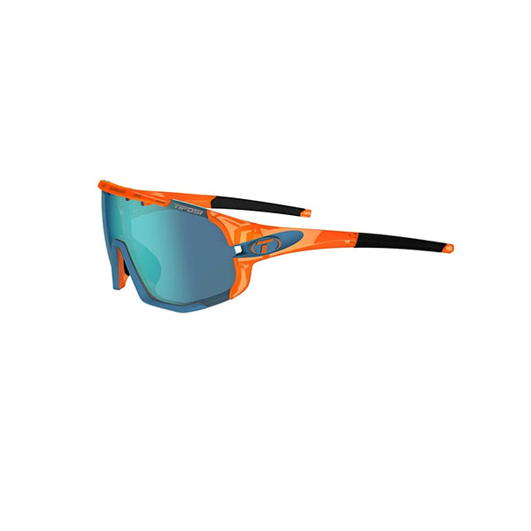Tifosi Optics Sledge Sunglasses (Crystal Orange, Clarion Blue/AC Red/Clear)