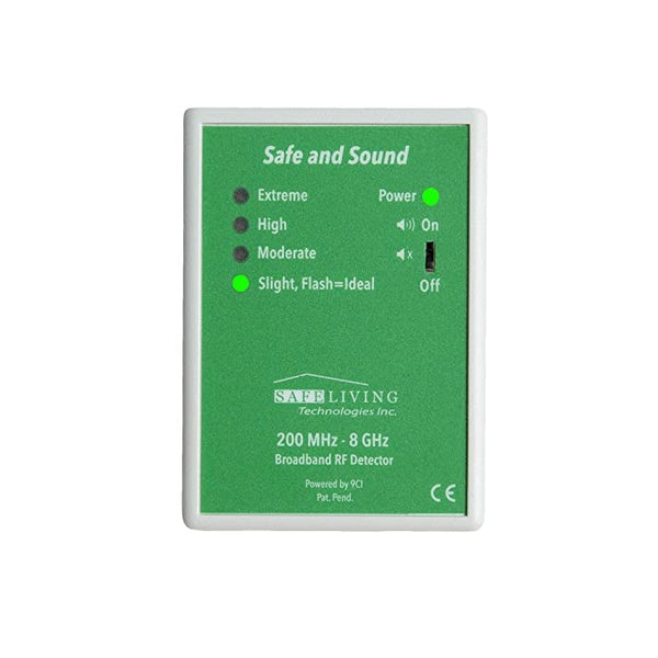 Safe and Sound Classic Radio Frequency/Microwave Detector 200MHz - 8GHz
