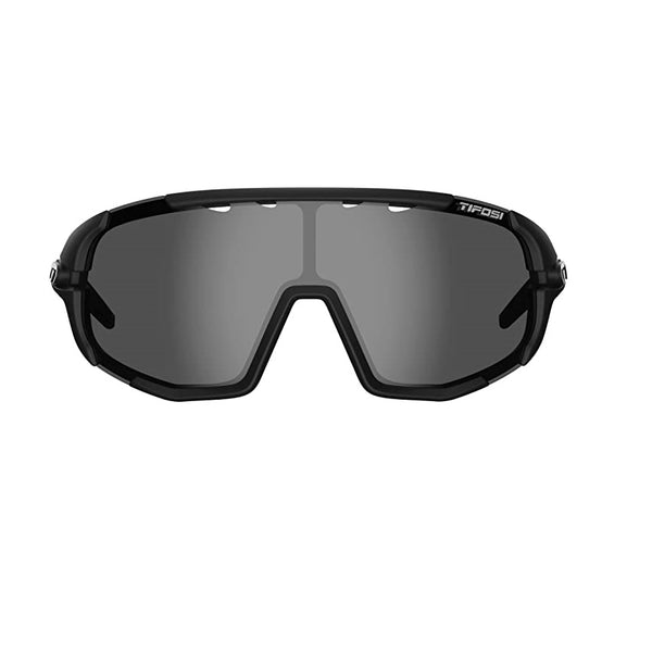 Tifosi Optics Sledge Sunglasses (Matte Black, Smoke/AC Red/Clear)