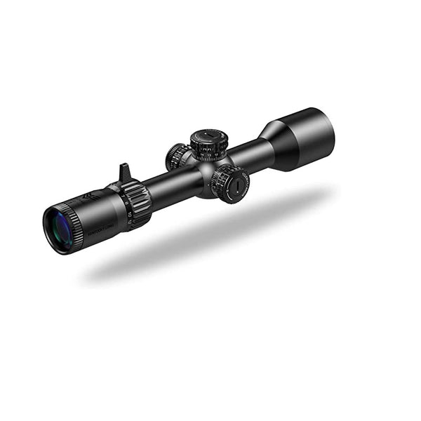 Swampfox Kentucky Long Tactical FFP IR MOA 30mm Variable 6X Optical Zoom Ratio Illuminated Tube Rifle Scope