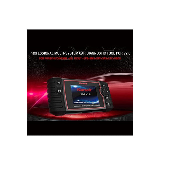 iCarsoft Auto Diagnostic Scanner POR V2.0 for Porsche with ABS Scan,Oil Service Reset ect
