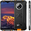 OUKITEL WP8 Pro (2020) Rugged Smartphone, 6.49” Display, 4GB 64GB Dual SIM IP68 Waterproof Unlocked Cell Phones, 16MP Triple Camera Android 10, 5000mAh Battery Face/Fingerprint ID, GPS NFC, Orange